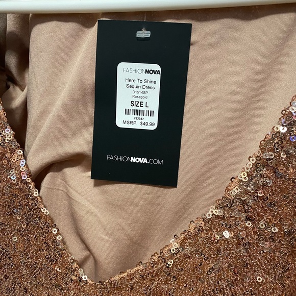 Gold Dress - Picture 3 of 3